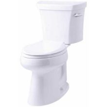 1.28 GPF Two-Piece Comfort Height Elongated Toilet with 10" Rough In and Right Hand Trip Lever from the Highline Collection
