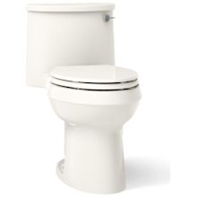Adair 1.28 GPF One-Piece Elongated Comfort Height Toilet with Right Hand Trip Lever and AquaPiston Technology - Seat Included
