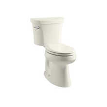 1.28 GPF Two-Piece Comfort Height Elongated Toilet with 14" Rough In and Tank Locks from the Highline Collection