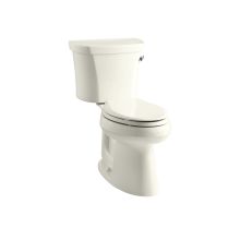 1.28 GPF Two-Piece Comfort Height Elongated Toilet with 14" Rough In, Right Hand Trip Lever and Tank Locks from the Highline Collection