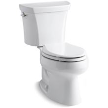 Wellworth Dual Flush Two-Piece Elongated Toilet - Less Seat
