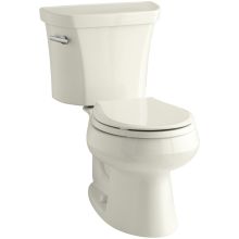 1.28 GPF Two-Piece Round Toilet with 12" Rough In from the Wellworth Collection