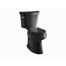1.28 GPF Two-Piece Comfort Height Elongated Toilet with 12" Rough In and Tank Locks from the Highline Collection