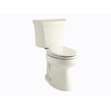 1.28 GPF Two-Piece Comfort Height Elongated Toilet with 12" Rough In, Right Hand Trip Lever and Tank Locks from the Highline Collection