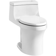 San Souci 1.28 GPF Elongated One-Piece Comfort Height Toilet with Seat and Cover - with Touchless and AquaPiston Technologies