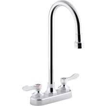 Triton Bowe 1.0 GPM Deck Mounted Bathroom Faucet with Lever Handles