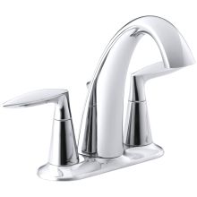 Alteo Centerset Bathroom Faucet - Free Metal Pop-Up Drain Assembly with purchase