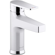 Taut 0.5 GPM Single Hole Bathroom Faucet with Grid Drain Assembly