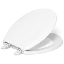 Lustra Round Closed Toilet Seat with Quick Release Technology