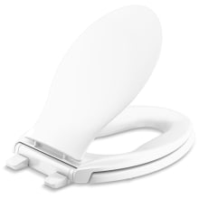 Transitions Elongated Closed-Front Toilet Seat with Integrated Child-Size Seat, Quiet-Close, and Grip-Tight Bumpers