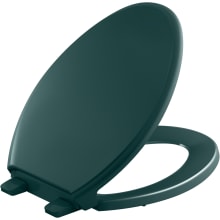 Glenbury Elongated Closed-Front Toilet Seat with Soft Close and Quick Release