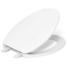 Brevia Q2 Elongated Closed-Front Toilet Seat with Quick-Release and Quick-Attach Hinges