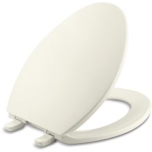 Brevia Q2 Elongated Closed-Front Toilet Seat with Quick-Release and Quick-Attach Hinges