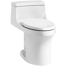 San Souci 1.28 GPF Elongated One-Piece Comfort Height Toilet with Right Side Trip Lever and AquaPiston Technology - Seat Included