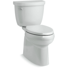 Cimarron Comfort Height 1.28 GPF Two-Piece Elongated Toilet with Fully Skirted Trapway and AquaPiston Flushing Technology