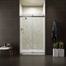Byp Shower Doors Levity 44 48 Clear Sliding Shower Door With Cleancoat Technology