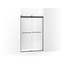 Levity 74" High x 47-5/8" Wide Bypass Frameless Shower Door with Clear Glass