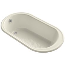 Iron Works Collection 66" Drop In Cast Iron Bath Tub with Reversible Drain