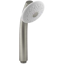 Exhale 1.5 GPM Round Multi Function Rain Hand Shower with Silicone Sprayface and Katalyst Technology
