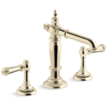 Artifacts 1.2 GPM Widespread Bathroom Faucet with Pop-Up Drain Assembly - Less Handles