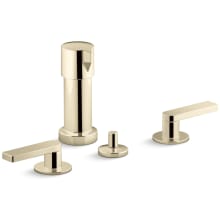Composed Bidet Faucet with Lever Handles