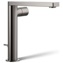 Composed 1.2 GPM Vessel Single Hole Bathroom Faucet with Pop-Up Drain Assembly