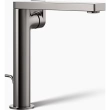 Composed 1.2 GPM Vessel Single Hole Bathroom Faucet with Pop-Up Drain Assembly