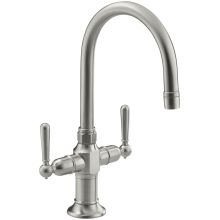 HiRise Stainless Steel Two Handle Bar Faucet