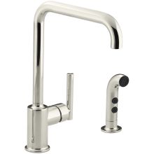 Purist 1.5 GPM Widespread Kitchen Faucet - Includes Side Spray