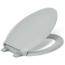 Cachet Elongated Closed-Front Toilet Seat with Quiet-Close, Grip-Tight Bumpers, and Night Light