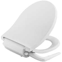 Puretide Round Bidet Toilet Seat with Quiet-Close, Quick-Release, and Quick-Attach