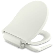 PureWash M250 Round-Front Bidet Toilet Seat with Adjustable Water Position and Pressure, Automatically Rinsing Self-Cleaning Wand, Quiet-Close, Quick-Release, and Quick-Attach Technologies