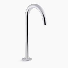 Components 1.2 GPM Single Hole Bathroom Faucet with Pop-Up Drain Assembly - Less Handles