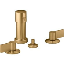 Components Bidet Faucet with 2 Lever Handles