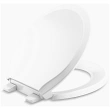 Rutledge Round Closed-Front Toilet Seat with Quiet-Close, Nightlight, and ReadyLatch