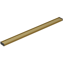 2-1/2" x 36" Linear Drain Grate With Tile-in Panel