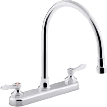 Triton Bowe 1.8 GPM Centerset Kitchen Faucet with Lever Handles