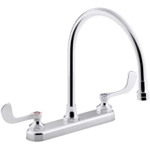 Triton Bowe 1.8 GPM Centerset Kitchen Faucet with Wristblade Handles