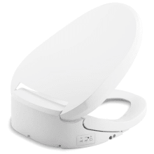 PureWash E820 Elongated Bidet Toilet Seat with Remote Control, Heated Seat, Adjustable Water Temperature, Self-Cleaning UV Technology, Warm-air Dying System, Automatic Deodorization, and LED Night Light