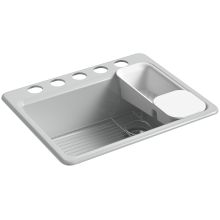 Riverby 27" Undermount Single Basin Cast Iron Kitchen Sink