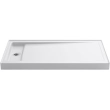 Bellwether 60" x 32" Single Threshold Shower Base with Recessed Offset Left Drain