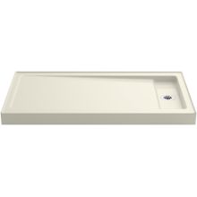 Bellwether 60" x 32" Single Threshold Shower Base with Recessed Offset Right Drain