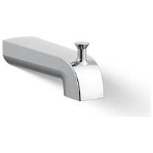 Pitch 6" Integrated Diverter Tub Spout