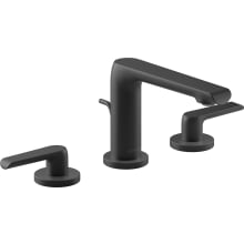 Avid 1.2 GPM Widespread Bathroom Faucet with Pop-Up Drain Assembly
