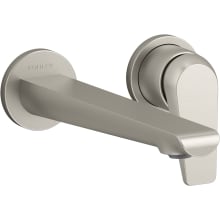 Avid 1.2 GPM Wall Mounted Mini-Widespread Bathroom Faucet