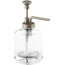 Artifacts Free Standing Glass Soap Dispenser