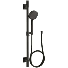 Awaken G110 1.75 GPM Multi Function Hand Shower Package - Includes Slide Bar and Hose