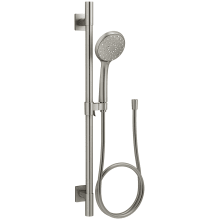 Awaken 1.75 GPM Multi Function Hand Shower Package with MasterClean Sprayface - Includes Slide Bar and Hose