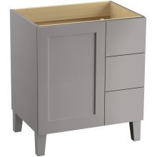 Poplin 30" Vanity Cabinet Only - Free Standing Installation Type