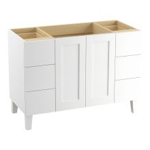 Poplin 48" Vanity Cabinet Only - Free Standing Installation Type